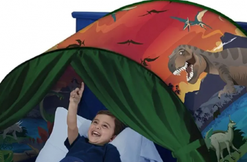 Magický stan na postel - dinosauři